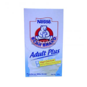 Nestle Bear Brand Adult Plus Powdered Milk Drink 180g