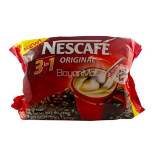 Nescafe Original 3in1 (Smooth Foam Rich Coffee Taste) 36 sachets x 20g ( Net. Wt. 720g )
