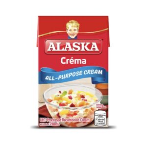 Alaska Crema All-Purpose Cream (UHT-Processed Cream) Net Cont. 250ml