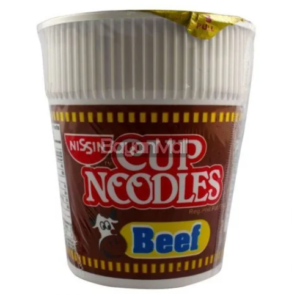 Nissin Cup Noodles - Beef 60g (Cup Noodles)