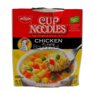 Nissin Cup Noodles Chicken Flavor Ready in 3 mins 64g (Cup Noodles)