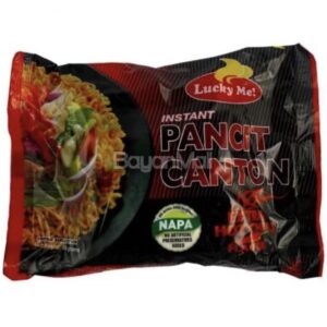 Lucky Me Instant Pancit Canton Extra Hot Chili Flavor 75g