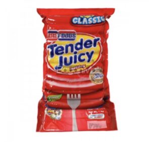 Purefoods tender juicy hotdog regular original 1kg
