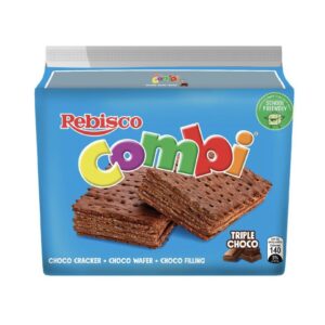 Rebisco Combi Wafer Sandwich Triple Choco 10s