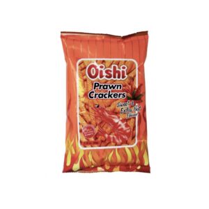 Oishi Prawn Crackers Sweet and Extra Hot 60g