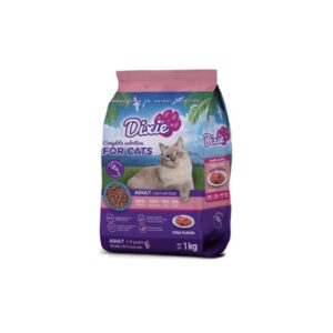 Dixie Adult Dry Cat Food 1-7years old Tuna Flavor 1kg