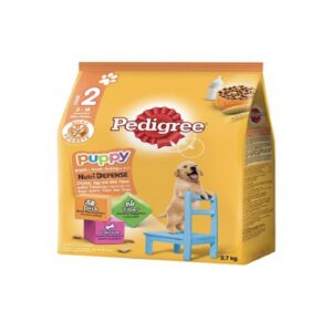 Pedigree Puppy Dry Dog Food Chicken & Egg With Milk 2.7kg
