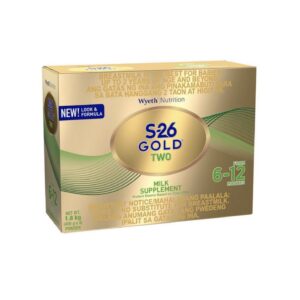 S26 Gold Two Milk Supplement For 6-12 Months Bag In a Box (450gx4) Plain 1.8kg