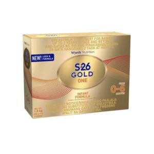 S26 Gold One Infant Formula For 0-6 Months Plain 1.8kg