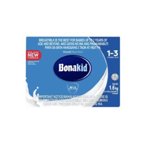 Bonna Kid Stage 3 Powdered Milk Drink 1-3 years Old In a Box Plain 1.6kg