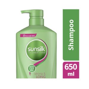 Sunsilk Shampoo Strong & Long Green 650ml