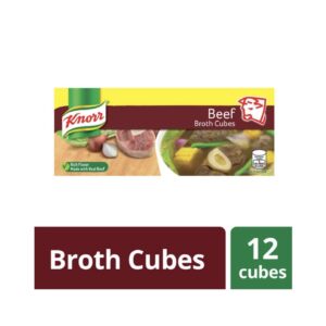 Knoor Beef Broth Cubes 120g (12 cubes 10g)