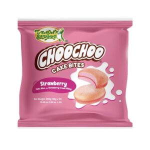 Lemon Square Choochoo Cake Bite Strawberry 38gx10s