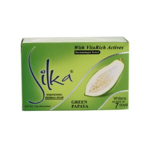 Silka Whitening Herbal Soap Green Papaya 135g