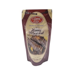 Clara Ole Honey Mustard Barbecue Marinade 225g