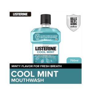 Listerine Cool Mint Mouthwash 750ml
