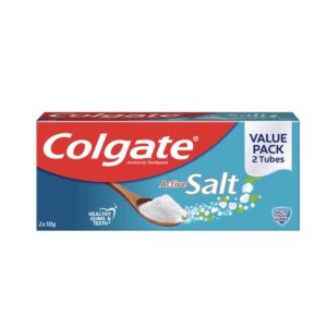 Colgate Active Salt Toothpaste Twin Pack 133g x 2s