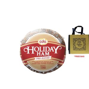 CDO Pre-sliced Holiday Ham 1.5kg